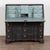 Late 18th Century Late 18th Century Danish Black Painted Oak Rococo Secretary Bureau For Sale - Image 5 of 10