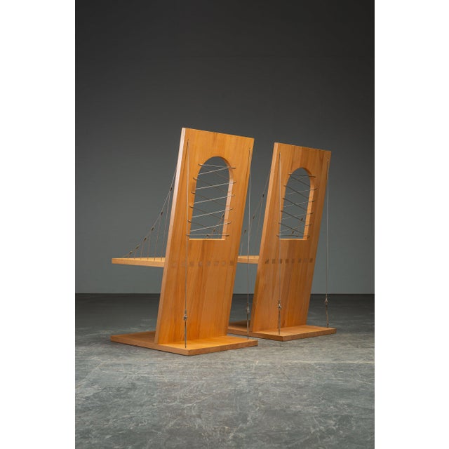 Postmodern Accent Chairs, 1990s, Set of 2 For Sale - Image 8 of 18