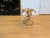 1950s Rare Vintage Arthur Court Verdigris Gilt and Glass Lily Flower Side Table/Single For Sale - Image 5 of 7