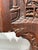 Antique German Black Forest Carved Tiger Oak Drunken Monk Tavern Bench For Sale - Image 16 of 16