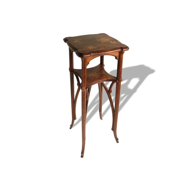 Art Nouveau Pedestal by Emile Gallé, 1900s For Sale - Image 17 of 18