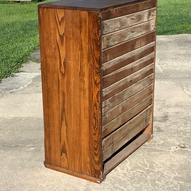 1930's Oak Icebox For Sale - Image 9 of 11