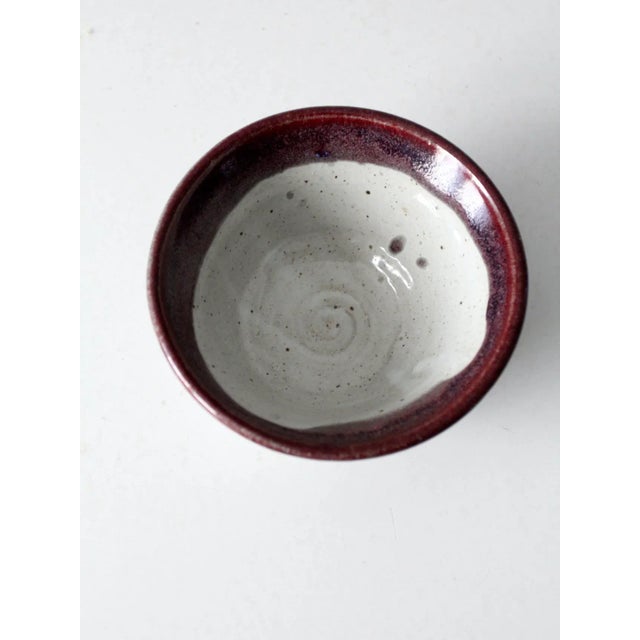 Vintage Studio Pottery Bowl For Sale - Image 9 of 12