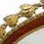 Oversized Antique French Carved Gilt Wood & Mahogany Oval Wall Mirror For Sale - Image 4 of 7