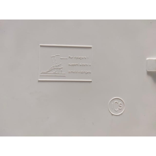 Modernist Floral Bean-Shaped Plastic Bed Tray, Italy, 1970s For Sale - Image 13 of 15