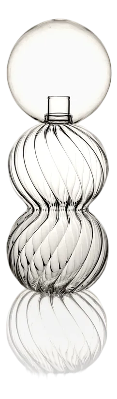 Calabaza Clear Glass Bottle by Kanz Architetti for Kanz