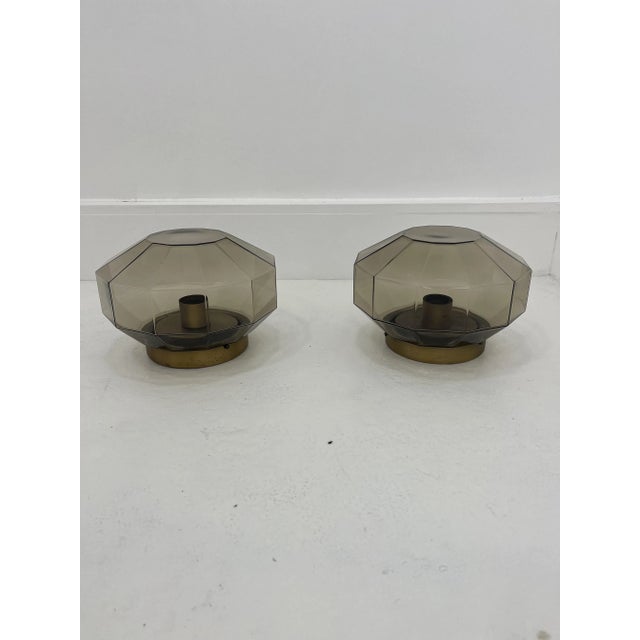Mid-Century Modern Space Age Wall Lamps from Hillebrand, 1970s, Set of 2 For Sale - Image 17 of 17