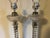 Glass Antique 19th Century Baccarat Crystal Tall Column Table Lamps - a Pair For Sale - Image 7 of 12