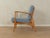 1960s armchair Very good workmanship High-quality materials Made in Germany Seat Height: 42.0 cm Width: 65 cm Height: 76...