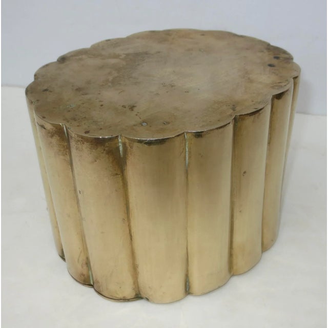 1970s Brass Mid-Century Table Box For Sale - Image 5 of 8