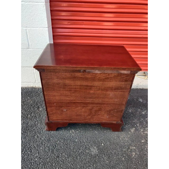 Vintage Mid 20th Century Cherry Nightstand Rvs For Sale In Washington DC - Image 6 of 9