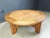 Danish Oak Round Coffee Table, 1960s For Sale - Image 6 of 10