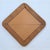 Large Vintage Robert Hargrave Sculpted Laminated Wood Wall Mirror For Sale In New York - Image 6 of 7