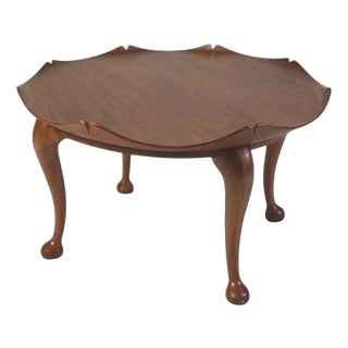 Teak Lotus Coffee Table, 1970s For Sale