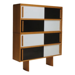 French Sliding Door Cabinet, 1970s For Sale