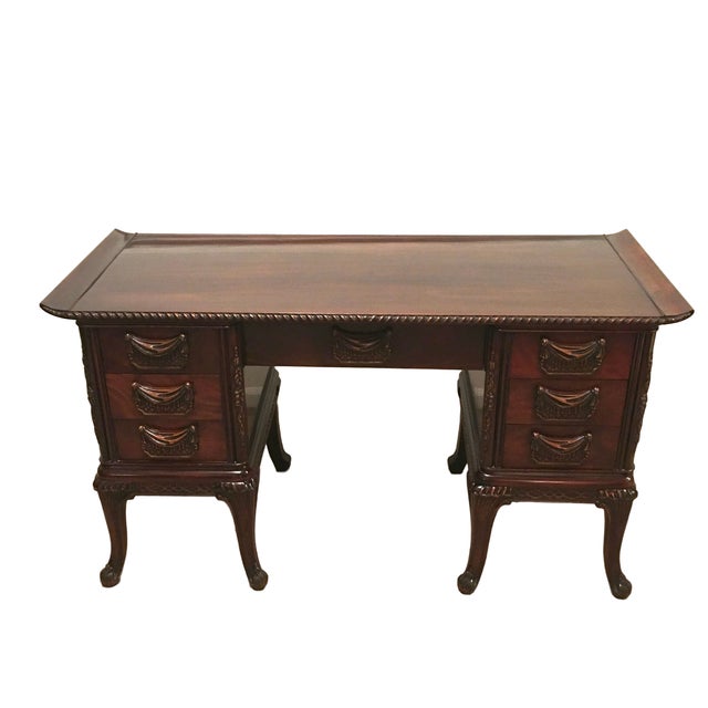 Williamsport Furniture Co. Mahogany Desk Chairish