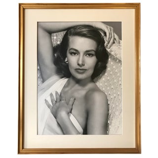 Vintage 1950 Original Hollywood Glamour Photograph Cyd Charisse by Virgil Apger For Sale