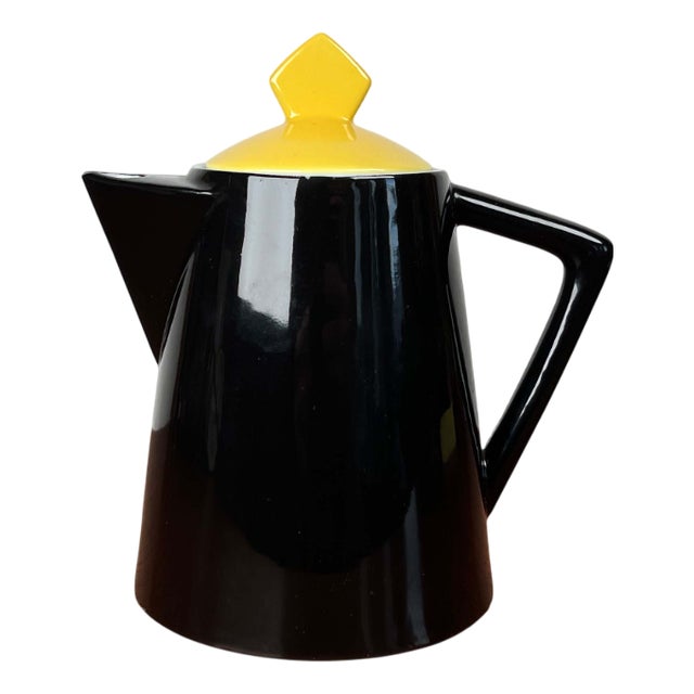 Vintage German Ceramic Coffee Pot from Könitz For Sale