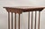 Regency Style Mahogany Brown Tooled Leather Accent Side Table by Highland House For Sale - Image 11 of 12