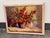 Floral Still Life Oil on Canvas Painting, Vintage For Sale - Image 9 of 12