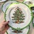 Georges Briard Yule Tide 10.25” Dinner Plates Vintage Christmas Tree Plates -Set of 8 For Sale - Image 4 of 12