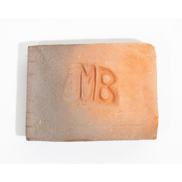 Late 20th Century Studio Pottery Cat Tile by Mark Bulwinkle For Sale - Image 5 of 7