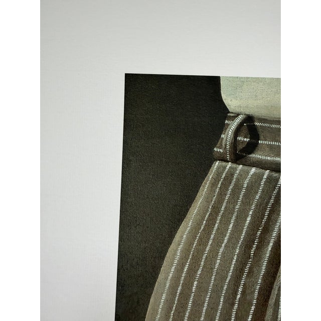 Domenico Gnoli (1933-1970), Striped Trouses, 1969, Copyright Marzia Gnoli, 1994, Printed in the Netherlands For Sale - Image 4 of 10