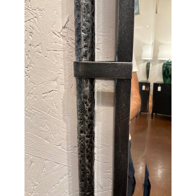 Industrial Revelation Lean on Me Mirror. For Sale - Image 3 of 5