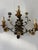 Late 19th Century 19th Century Big Italian Tole and Porcelain Flowers Polychrome Sconces 3 Lights For Sale - Image 5 of 10