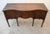 Sheraton Mahogany Serpentine Server Buffet, 1910s For Sale - Image 3 of 13
