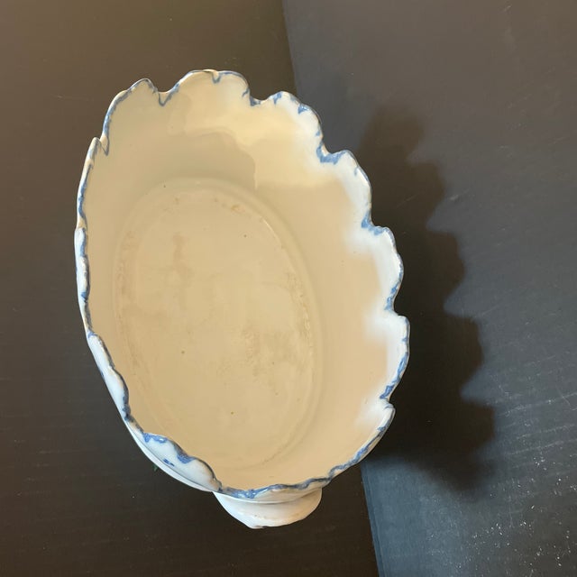 Antique Blue and White Floral Tureen Chairish