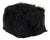 Tibetan Black Lamb Fur Pouf For Sale
