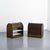 Pair of louvered storage units designed by Klaus Vogt for Thut Möbel, Switzerland, circa 1970. Compact in design, they...