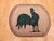 Mid 20th Century Vintage American Hand Hooked Rug, Wool & Cotton, Standing Rooster Design, 2x3 For Sale - Image 5 of 14