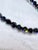 Luxury Jet‑Black Ab Czech Glass Necklace W 14k Ball Clasp • Mid‑Century European For Sale In Salt Lake City - Image 6 of 13