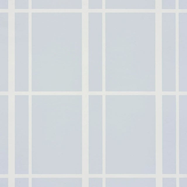 Contemporary Sample - Schumacher X David Oliver OttoWallpaper in Sky For Sale - Image 3 of 4