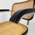 Metal Mid-Century Modern Italian Chair with Armrest in Straw, Black Wood, and Steel, 1960s For Sale - Image 7 of 18