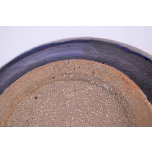Pollack Figural Stoneware Decorative Plate For Sale - Image 9 of 10