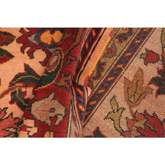 1960s 1960s Antique Tribal Kargahi Beige/Rust Hand Knotted Rug For Sale In New York - Image 6 of 9