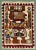 Here is a gorgeous woven shag textile art piece from the Mid-Century that was hand-made and designed in Ecuador. Label is...