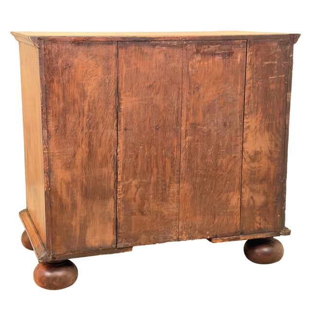 Brown Queen Anne Walnut Chest of Drawers, 1710 For Sale - Image 8 of 16