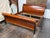 Eastern King Size Lee Weitzman Elysia Style Figured Wood Sleigh Bed Frame For Sale - Image 12 of 12