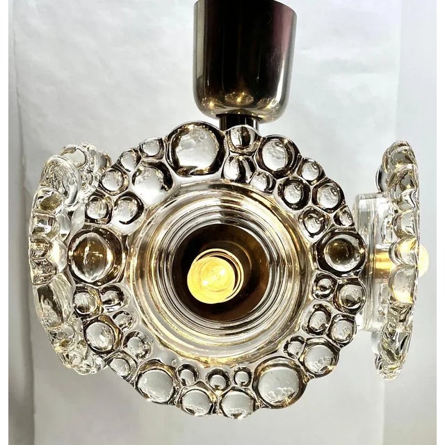 Vintage Pendant Lamp by Egon Hillebrand for Hillebrand, Germany, 1960s For Sale - Image 3 of 12