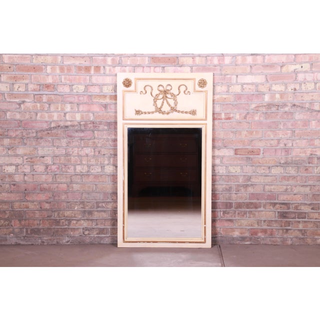 Neoclassical Style Wall Mirror by Metz, Circa 1960s For Sale - Image 11 of 11