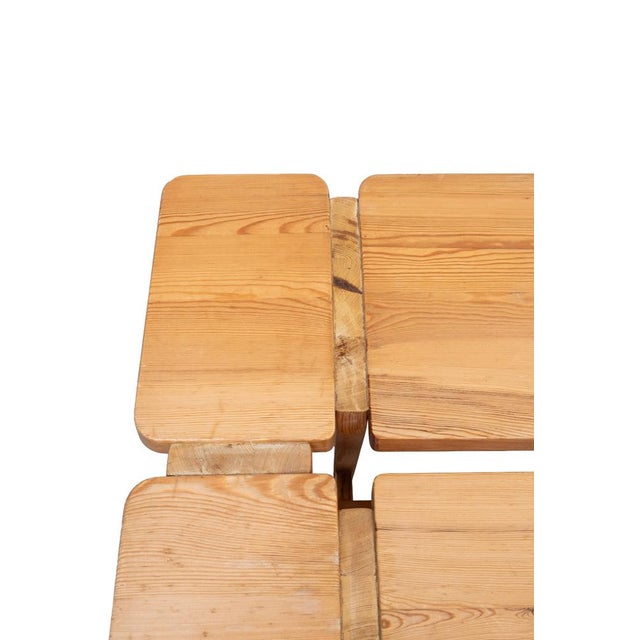 Apila Table in Pine by Rauni Peippo for Orno, Finland, 1960s For Sale - Image 11 of 14