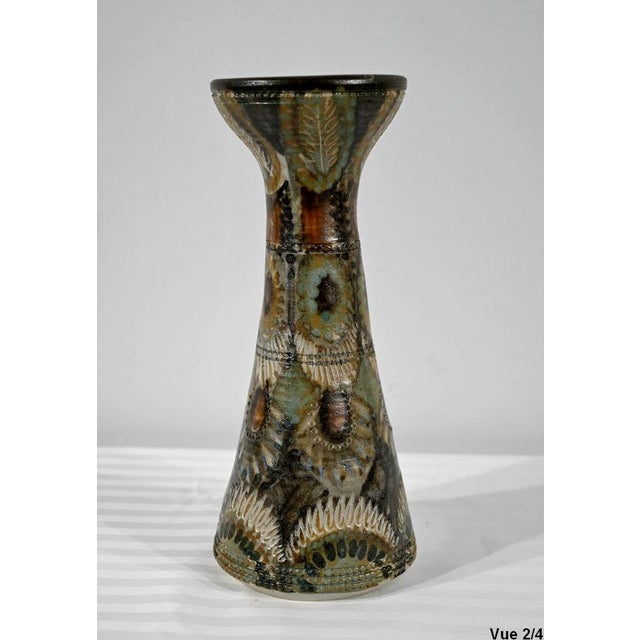 Salt Sandstone Vase by J-C. Courjault, 1975 For Sale - Image 9 of 17