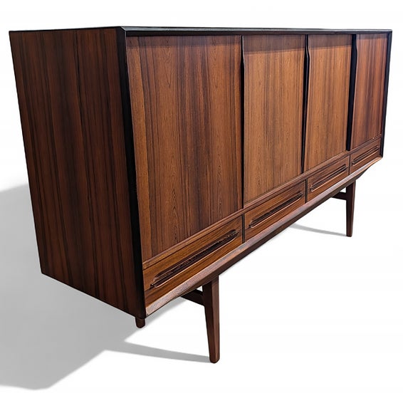 1950s 1950s Rosewood Credenza For Sale - Image 5 of 6