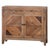 Reclaimed Wood Chest Console For Sale - Image 4 of 5