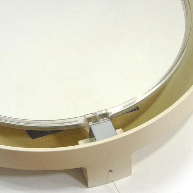 1970s Space Age Illuminated Mirror, 1970s For Sale - Image 5 of 9