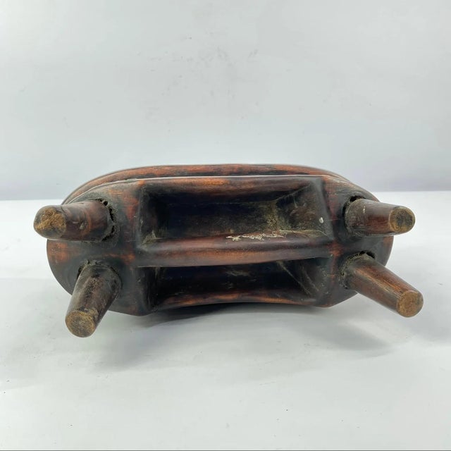 Early 20th Century Early 20th Century Dinka Stool Headrest For Sale - Image 5 of 6